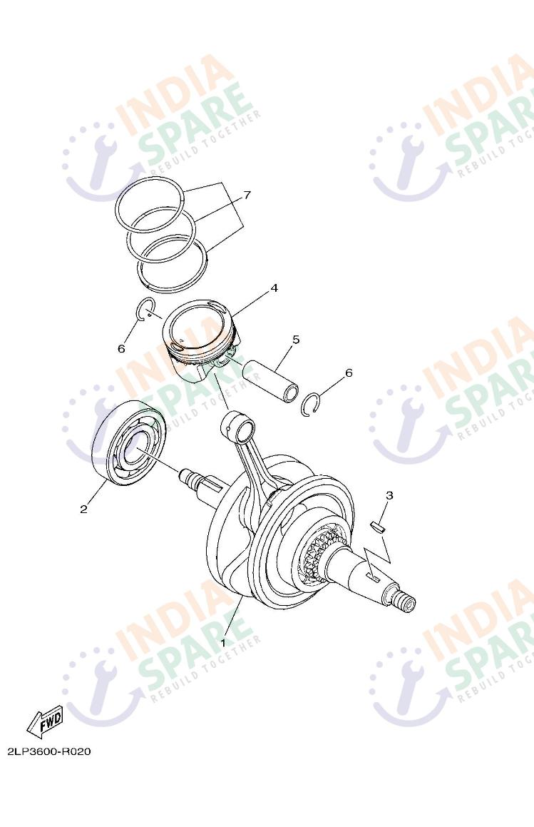 CRANKSHAFT & PISTON